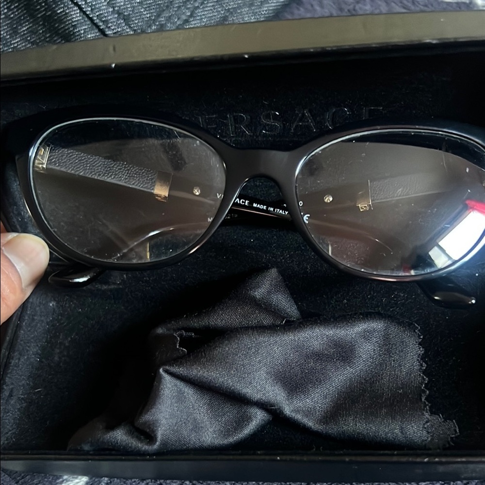 Versace Black Women's Sunglasses - Picture 5 of 6